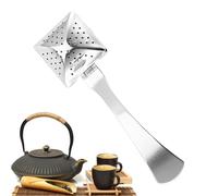Loose Tea Infuser, Stainless Coffee & Tea Strainer, Fine Mesh Filter with Handle for Home, Work, Travel & Dorm Use, 14x4.2x2.2 cm, 304 Stainless Steel, 35 gramos