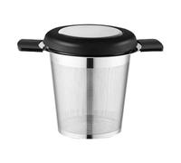 Loose Tea Strainer - 10x7x4.5cm Coffee Brewing Filter - Rust Resistant Design Leakproof Tea Infuser,Effortless Cleaning Process For Office Kitchen Travel Camping Pot Cup Mug Kettle