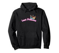 Loot Princess Gamer Girl Divertida, Linda, cómoda y atrevida Sudadera con Capucha