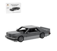 LootPop 1473 piezas 1980 bloques de construcción coupé alemán/gris oscuro-gris claro