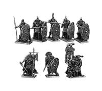 LootPop Figura de metal de la Guardia Pretoriana Romana Perdida Modelo Militar (8 unidades)