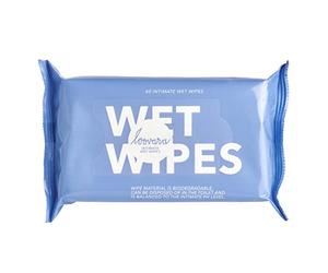 Loovara Intimate Wet Wipes Pack of 40 - Wet Wipes - Intimate Care Wipes with Aloe Vera, Moist Cleaning and Care for On the Go and Home, Intimate Hygiene