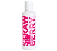 Loovara Lubricante Fresa 100 ml - STRAWBERRY - lubricante a base de agua con sabor a fresa, vegano, natural, apto para juguetes sexuales seguros con preservativo