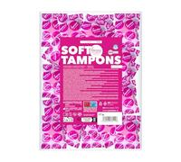 LOOVARA Soft Tampons NORMAL - 40 unidades - Tampones suaves y flexibles sin hilo de extracción - Para el día a día, deporte, sauna, viajes e intimidad - Material suave para una comodidad óptima
