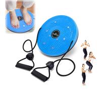 Loovey Waist Twister, Twister Exercise for Waist, Legs, Hip, With Handles (Blue)