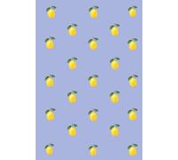 Loovly Paper Minimalist Blank Notebook 6x9 - 200 Numbered White Pages with Lemon Detail: Soft Aesthetic Journal for everyday writing, journaling and creative freedom