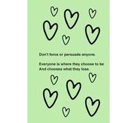 Loovly Paper Self Love Notebook for Women - 200 Numbered White Pages with Heart Detail: Premium Soft Aesthetic Journal for Everyday Writing, Thoughtful Journaling, and Creative Expression