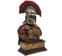 LOOYAR Figura Decorativa de Resina de Guerrero centurión de la Legión del Imperio Romano Undead para el hogar, Sala de Estar, Porche, Oficina, Escritorio, Regalo de Escritorio