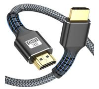 looyotul 8k Cable HDMI 1m ultra alta velocidad HDMI 2.1 Cable 8K@60HZ 4K@120HZ Línea 48 Gbps para tvad,ps4,ps5,Monitor laptop,xbox,hdcp 2.2 y 2.3,soporte hdr,earc,ethernet,dolby.(Negro)