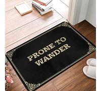 LOP Alfombra impermeable para cocina, propensa a deambular, de plástico, antifatiga, absorbente, apta para suelos de entrada, zonas de alto tráfico (40 x 60 cm)