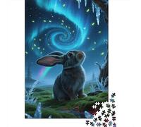 Lop-Eared Conejo Puzzle De 1000 Piezas Desafío Rompecabezas Ocio Regalo Multicolor De Habilidad para Toda La Familia 1000pcs (75x50cm)