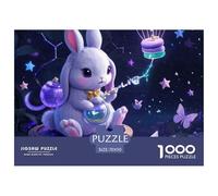 Lop-Eared ConejoJigsaw Puzzles for Adults 1000pcs Age 12+ for Adults Educational Games Home Beautiful Decoration for Aduits Kids70x50cm/1000pcs