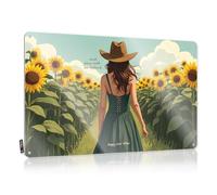 LOP Letrero con texto en inglés "Bar Rules Girasol Fields: A Journey To Happiness" - Letrero de hojalata con texto en inglés "Bar Rules", divertido y divertido (20 x 30 cm)