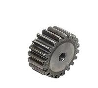 LOPAKACTAG 1 engranaje recto de acero n.° 45, 2 unidades, 10/11/12/13/14/15/16/17/18/19/20/21/22/23/24/25, grosor los dientes: 20 mm, transmisión for CNC(23 Teeth)