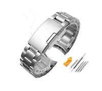 LOPAKACTAG Correa de acero inoxidable 20 mm y 22 for Casio EDIFICE EFV-540, 500, EFS-S510, EFB-650, EQB-501, EFR-303L/303D(3103 silver,20mm)