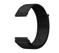 LOPAKACTAG Correa de nailon for Garmin Forerunner 55, 165, 265, 965 y 255 Active 5, Vivomove Trend, Vivoactive Venu 3/2(Black white,20mm)