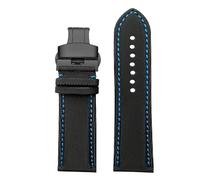 LOPAKACTAG Correa de reloj nailon 20/21/22/23/24 mm for TAG Heuer F1 Aquaracer Tudor Black Bay Hamilton IWC Mark, correas impermeables liberación rápida(A-Black blue-Black,23mm-width)