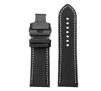 LOPAKACTAG Correa de reloj nailon 20/21/22/23/24 mm for TAG Heuer F1 Aquaracer Tudor Black Bay Hamilton IWC Mark, correas impermeables liberación rápida(A-Black white-Black,20mm-width)
