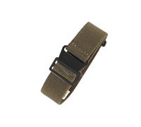 LOPAKACTAG Correa de reloj nailon paracaídas, elástica, transpirable, lona y, for Tudor Black Bay, con pequeñas flores rojas, for la serie Bronze, 18, 20 22 mm(Army Green-Black,20mm)