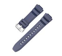 LOPAKACTAG Correa de resina for Casio G-Shock MCW-100H/110H W-S220 HDD-S100 WV-200 AE-2000/2100, silicona TPU, resistente al agua, 16 mm