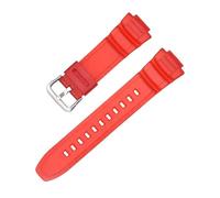 LOPAKACTAG Correa de resina for Casio G-Shock MCW-100H/110H W-S220 HDD-S100 WV-200 AE-2000/2100, silicona TPU, resistente al agua, 16 mm