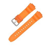 LOPAKACTAG Correa de resina for Casio G-Shock MCW-100H/110H W-S220 HDD-S100 WV-200 AE-2000/2100, silicona TPU, resistente al agua, 16 mm