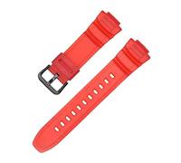 LOPAKACTAG Correa de resina for Casio G-Shock MCW-100H/110H W-S220 HDD-S100 WV-200 AE-2000/2100, silicona TPU, resistente al agua, 16 mm