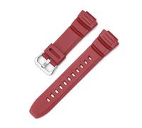 LOPAKACTAG Correa de resina for Casio G-Shock MCW-100H/110H W-S220 HDD-S100 WV-200 AE-2000/2100, silicona TPU, resistente al agua, 16 mm