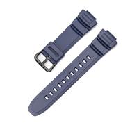 LOPAKACTAG Correa de resina for Casio G-Shock MCW-100H/110H W-S220 HDD-S100 WV-200 AE-2000/2100, silicona TPU, resistente al agua, 16 mm