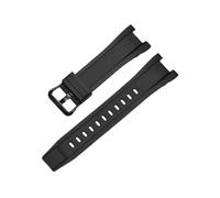 LOPAKACTAG Correa de silicona for reloj Casio G-Shock GST-W120L S130L S310 B100 GST-W100G, pulsera goma for hombre, serie GST, 26 x 14 mm(Black black)