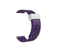 LOPAKACTAG Correa de silicona for Samsung Galaxy Watch 4, 5, 6, 7, 4/6 Classic Active 2, Amazfit Bip 3, Huawei GT4, GT3 2e(S-Deep Purple,Watch 5 Pro 45mm)