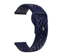 LOPAKACTAG Correa deportiva de silicona for Amazfit Active/Active 2, pulsera 20 mm y 22, compatible con Balance 2/Bip 6, 5, 3, 3Pro/GTR4 3/GTS 4 Mini(Midnight Blue,Amazfit Active 2)