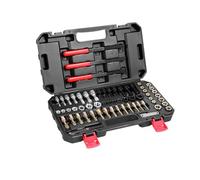 LOPAKACTAG Juego de cazadores roscas UNC UNF Herramienta restauradora métrica Kit reenhebrado Acero tratado térmicamente Mecánica Entusiasta del bricolaje(7 pcs)