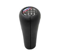 LOPAKACTAG Pomo de palanca cambios cuero for BMW Serie 1, 3, 5 y 6, M3, M4, X5, X6, E30, E32, E34, E36, E38, E46, E53, E60, E83, E84, E87, E90 E92(6 gear)
