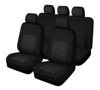 LOPAMCGH Fundas Asientos Coche para Ford Bronco SUV 3-Doors Big Bend/Black Diamond/Outer Banks, Delanteros y Traseros Coche Cubreasientos, Protector de Asiento de Coche 5 Plazas Cómodo Transpirable