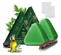 LOPHE Barra de champú Usman Grass, 120g Champú Solido Hierbas Naturales, Shampoo en Barra Extracto Ciprés, Champu Jabón Cabello Graso para Hombres y Mujeres, Limpia y Nutre Suavemente el Cabello(2pcs)