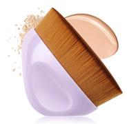 LOPHE Cepillo Aplicador Autobronceador, 1pc Cepillo Bronceador, Pincel Autobronceador, Brocha Autobronceadoras, Hombres y Mujeres, Pincel de Maquillaje para Aplicador Crema Loción Faciales(Púrpura)