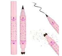 LOPHE Freckle Pen, Lápiz Sello de Pecas 3D, 2 en 1 Bolígrafo de Maquillaje de Pecas Falsas, Diseño de Doble Cabezal, Pluma de Mágico Freckles, Realistas Naturales, Impermeable y Duradera(1# LIGHT-1pc)