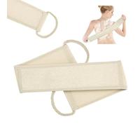 LOPHE Loofah Baño Correa, Cinturón de ducha de Lufa para Hombres Mujer, Orgánica Correa Exfoliante Espalda de Loofah, Correa De Espalda Natural Luffa para ducha, Limpieza Profunda, Relaja tu Cuerpo