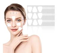 LOPHE Parches Antiarrugas, 144 Pcs Face Lift Tape, Cinta de Levantamiento Facial Wrinkle Patches Antiarrugas Parche Lifting Facial con Forma de Gota de Agu