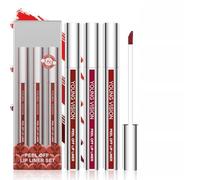 LOPHE Peel Off Lip Liner Stain, 3 Pcs Perfilador de Labios Set, Despegable, Delineador Labios de Larga Duración, Lip Tint con Acabado Mate, Impermeable, Lápiz Labial para Mujeres (Conjunto B)