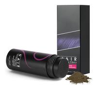 LOPHE Polvo de Fibra Capilar, 25g Fibras Capilares Hombre y Mujer, Polvo Voluminizador Pelo Hombre, Polvos para el Pelo, Relleno Capilar Instantaneo para Disimular Calvicie (Marrón Medio)