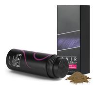 LOPHE Polvo de Fibra Capilar, 25g Fibras Capilares Hombre y Mujer, Polvo Voluminizador Pelo Hombre, Polvos para el Pelo, Relleno Capilar Instantaneo para Disimular Calvicie (Oro Medio)