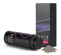 LOPHE Polvo de Fibra Capilar, 25g Fibras Capilares Hombre y Mujer, Polvo Voluminizador Pelo Hombre, Polvos para el Pelo, Relleno Capilar Instantaneo para Disimular Calvicie (Gris)