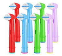 LOPHE Recambios Cepillos Compatible with Oral B Electric Toothbrush, 8pcs Cabezales de Cepillo Eléctricos Cabezales para Niños,Recambio Cabezal del Cepillo Electrico, Limpieza Profunda