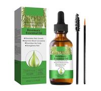 LOPHE Rosemary Oil, 60ml Aceite Esencial Romero de Hair Growth, Aceite Romero Cabello para Cuidado Piel, Crecimiento Cabello, Aceite Cabello para Estimula el Crecimiento de Cabello Pestañas Ceja Barba