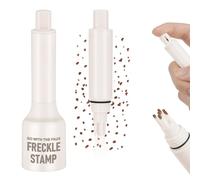 LOPHE Sello de Pecas Falsas, Sello de Pecas de Cinco Puntos, Herramienta de Maquillaje de Peca Natural, Freckle Pen, Lápiz de Freckles para Sólares Realistas, Resistente a Agua y Sudor (3# DARK)