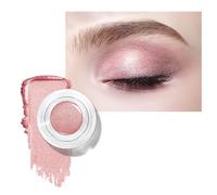 LOPHE Sombras de Ojos, 1 Pieza Sombra de Ojos en Crema, Eyeshadow en Mousse Duradera, Cream Eyeshadow de Altamente Pigmentada, Vegano y Libre de Crueldad, Crear Purpurina Maquillaje (Rosa)