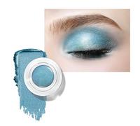 LOPHE Sombras de Ojos Mujeres, 1 Pieza Sombra de Ojos en Crema, Azul | Eyeshadow en Mousse Duradera, Cream Eyeshadow de Altamente Pigmentada, Vegano y Libre de Crueldad, Crear Purpurina Maquillaje