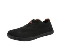 LOPILY Alpargatas Mujer Casual Shoes Summer Fashion Hollow Breathable Flat Heel Soft Sole Casual Shoes (Black, 36)